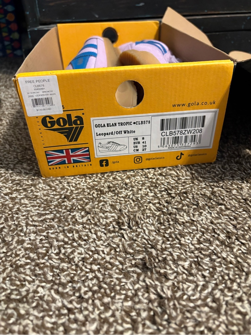 Gola’s women’s shoes size 10 - Picture 5 of 6